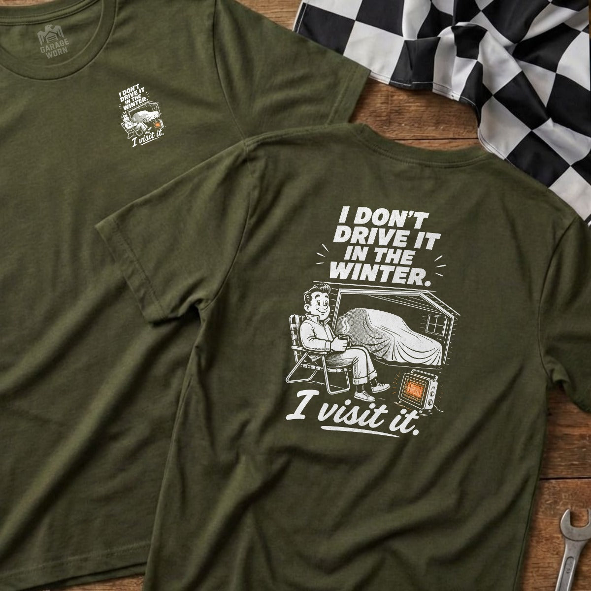 Military Green | Left Chest + Back (refreshed)