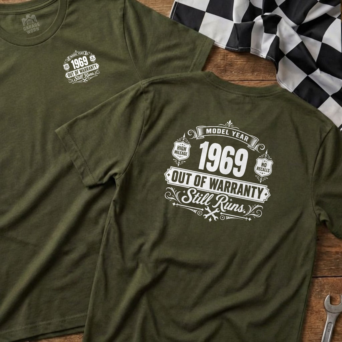 Military Green | Left Chest + Back (refreshed)