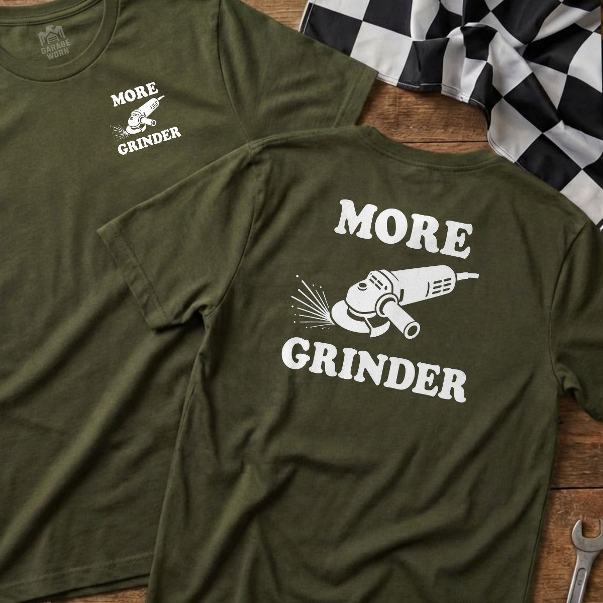 Military Green | Left Chest + Back (refreshed)