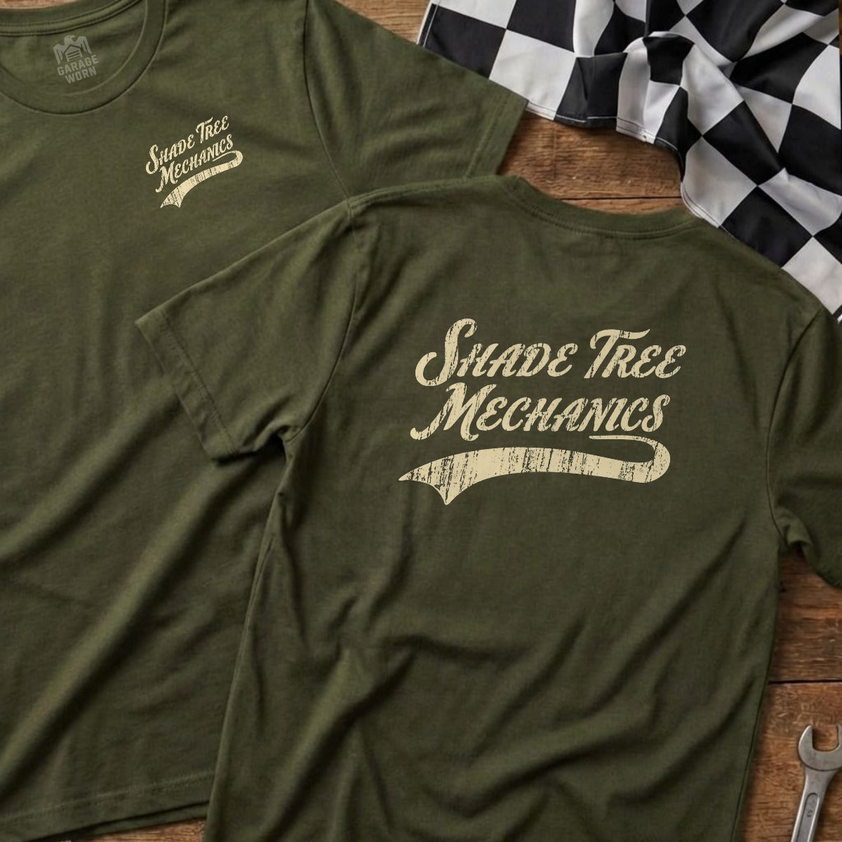 Military Green | Left Chest + Back (refreshed)