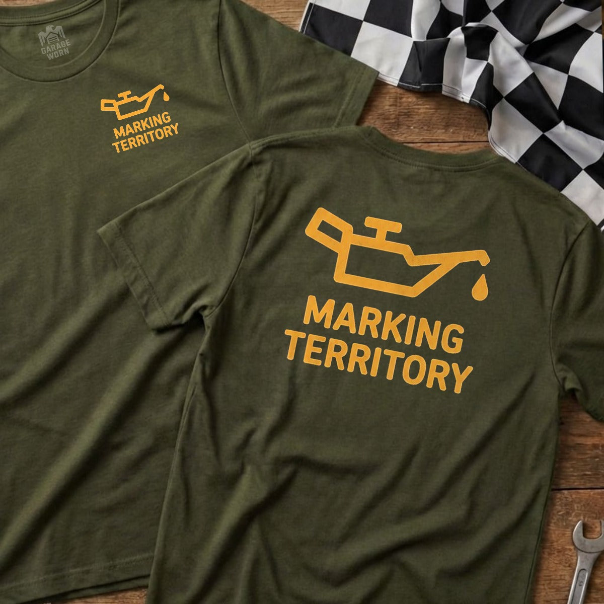 Military Green | Left Chest + Back (refreshed)
