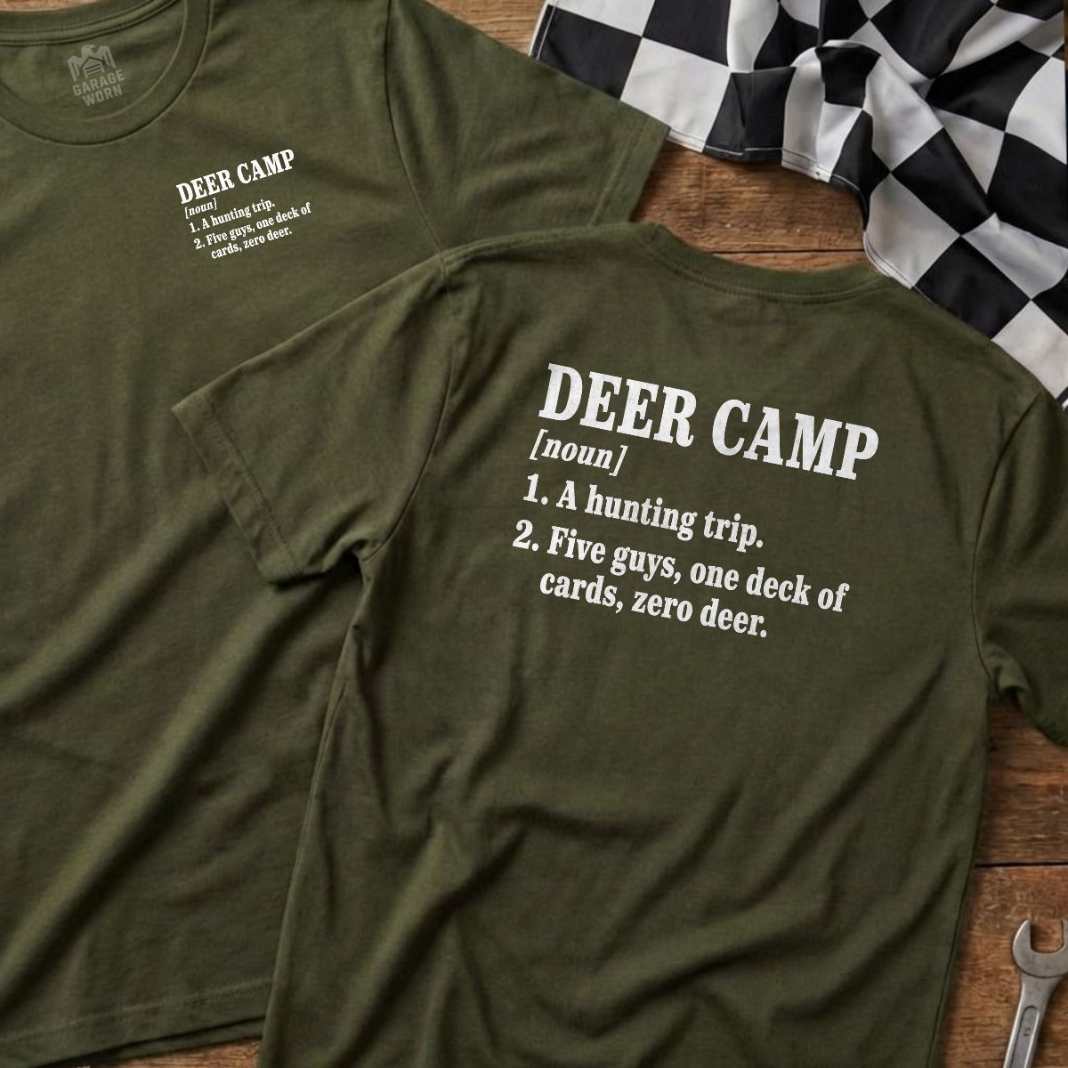 Military Green | Left Chest + Back (refreshed)