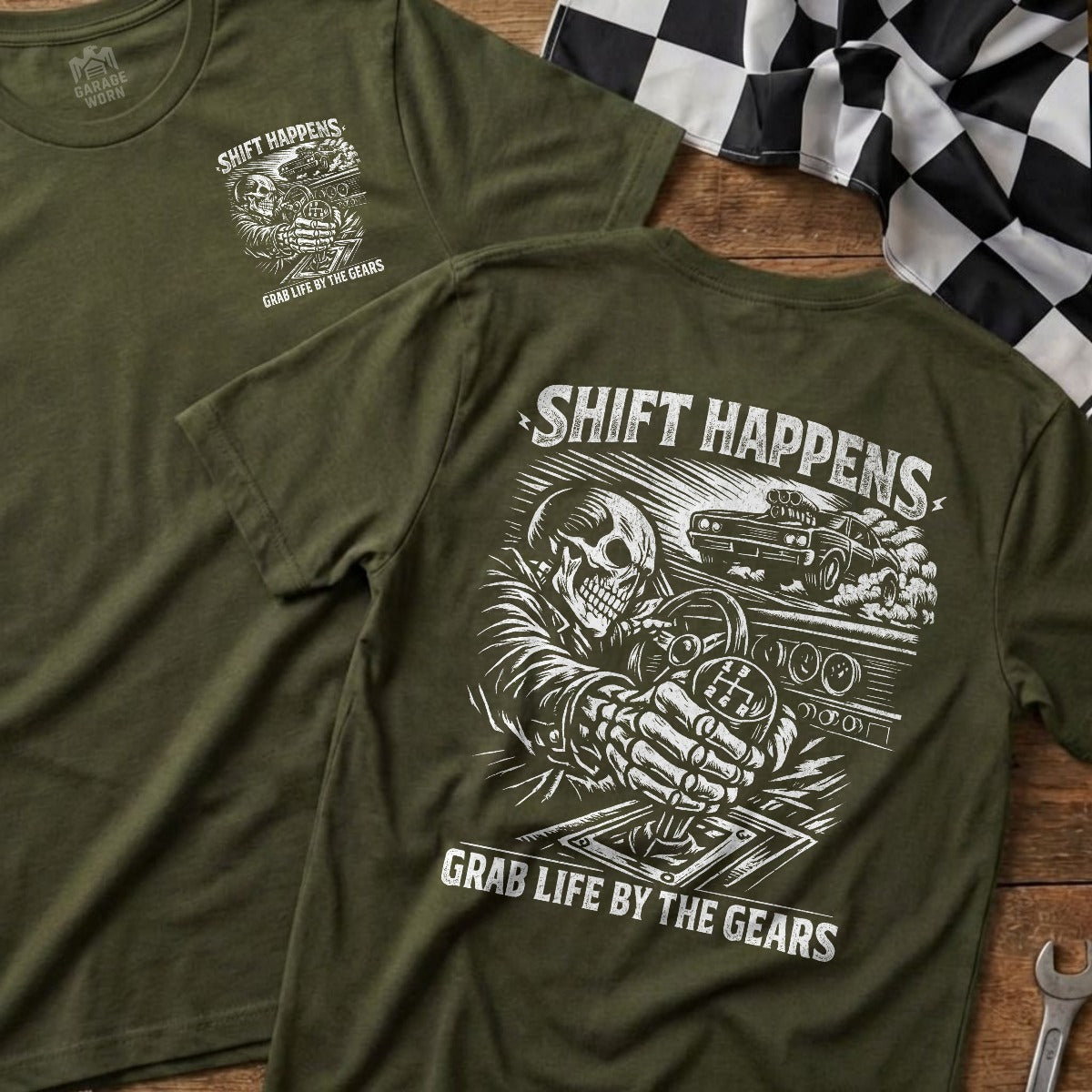 Military Green | Left Chest + Back (refreshed)