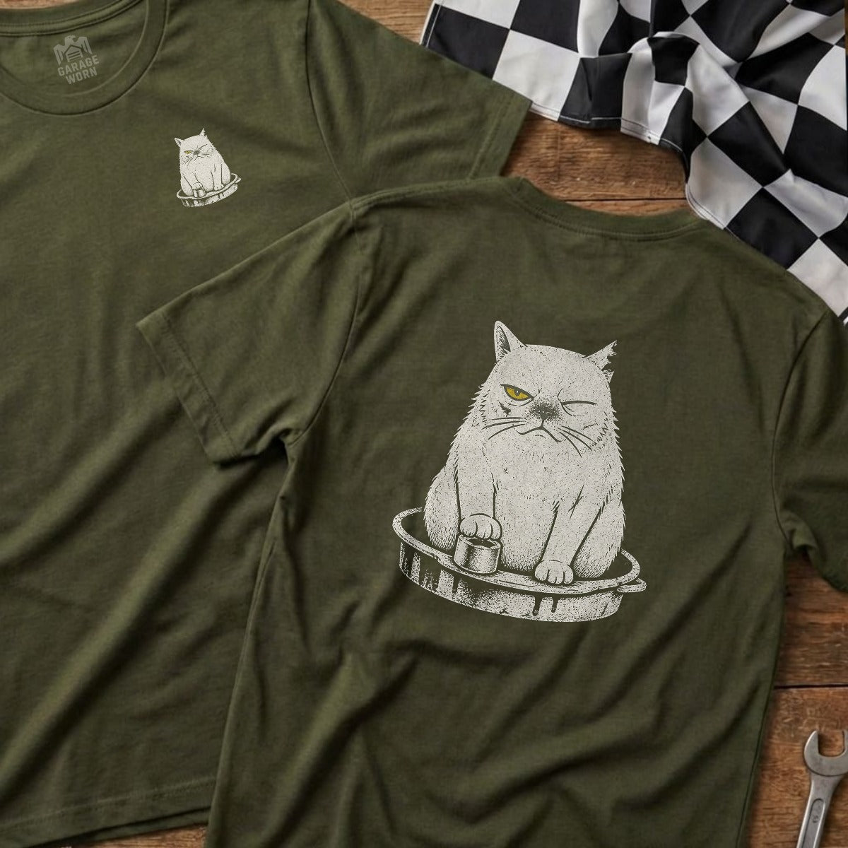 Military Green | Left Chest + Back (refreshed)