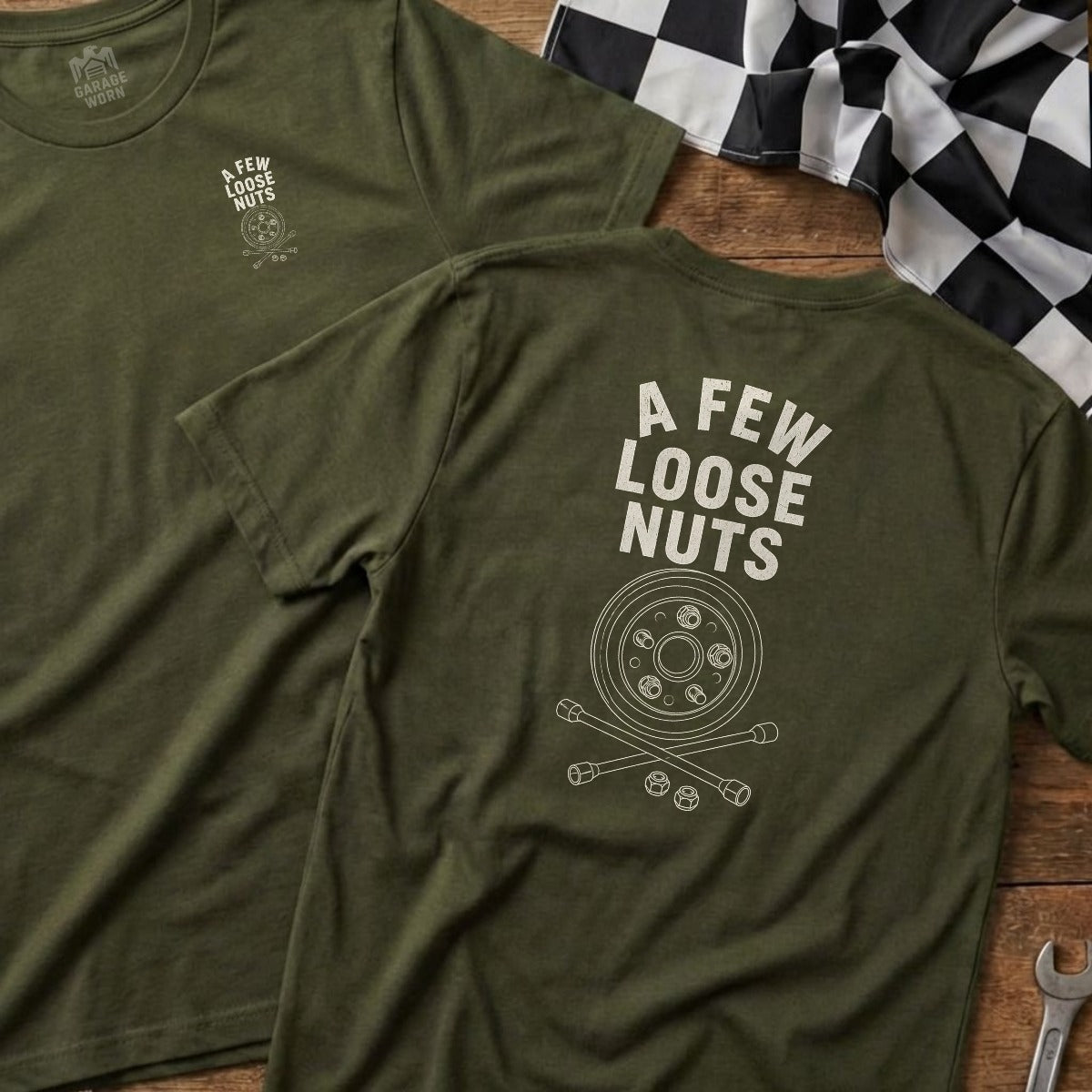 Military Green | Left Chest + Back (refreshed)
