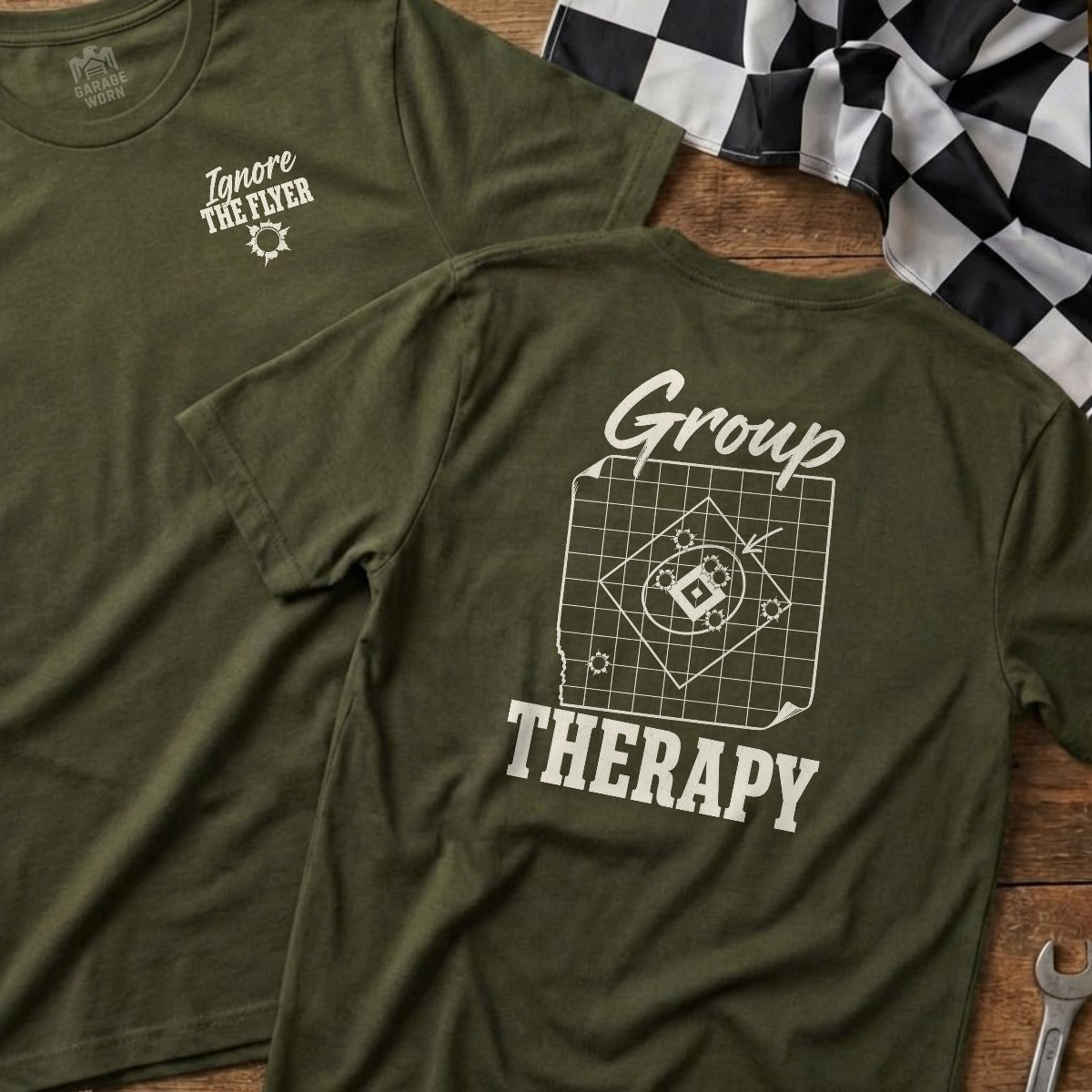 Military Green | Left Chest + Back (refreshed)
