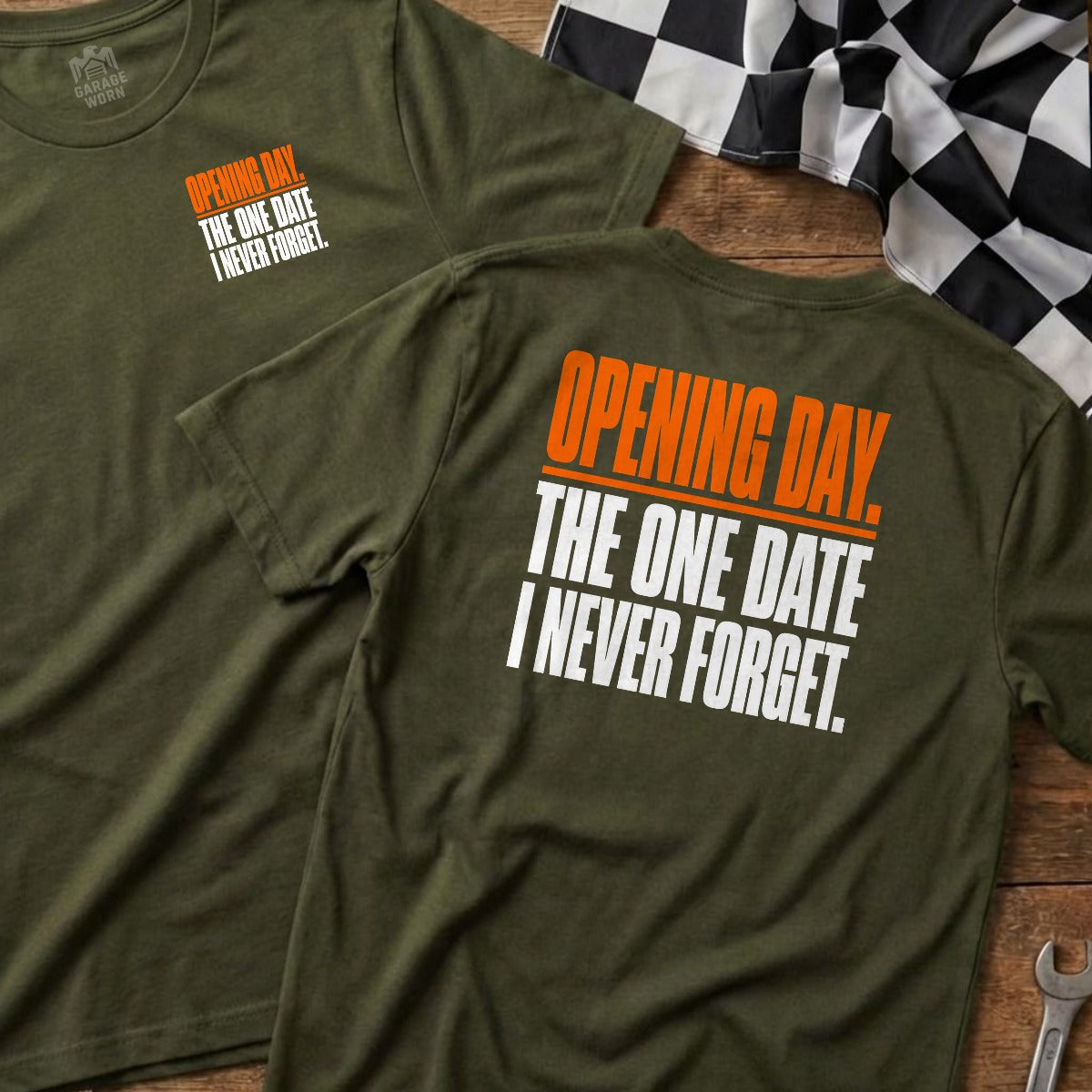 Military Green | Left Chest + Back (refreshed)