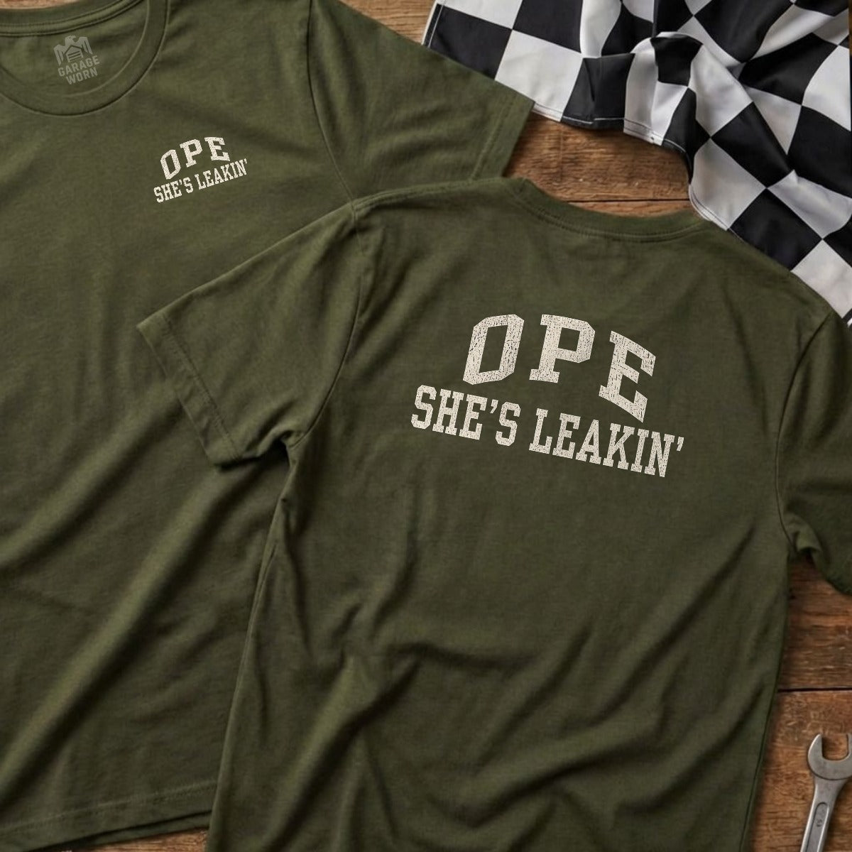 Military Green | Left Chest + Back (refreshed)
