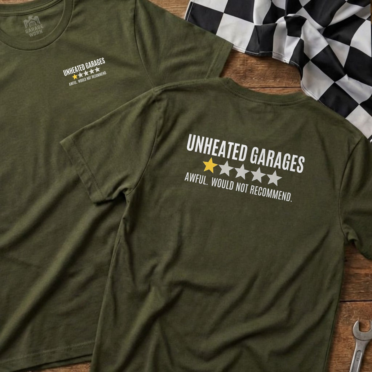 Military Green | Left Chest + Back (refreshed)