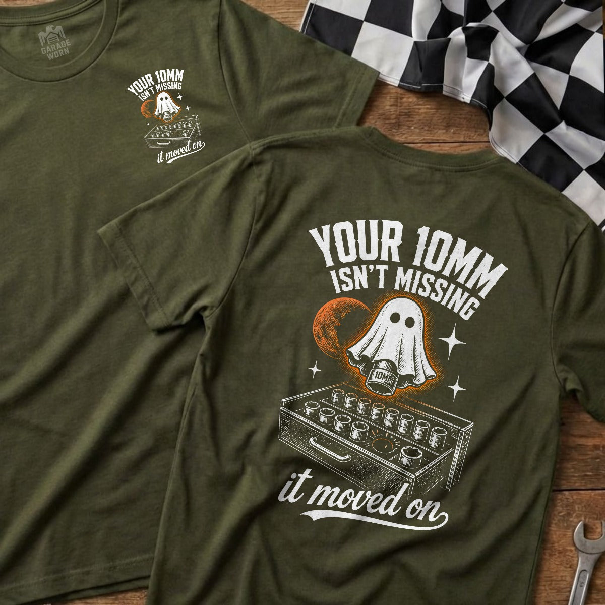 Military Green | Left Chest + Back (refreshed)