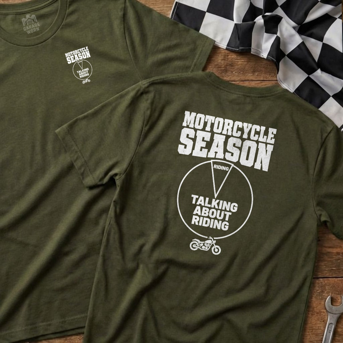 Military Green | Left Chest + Back (refreshed)
