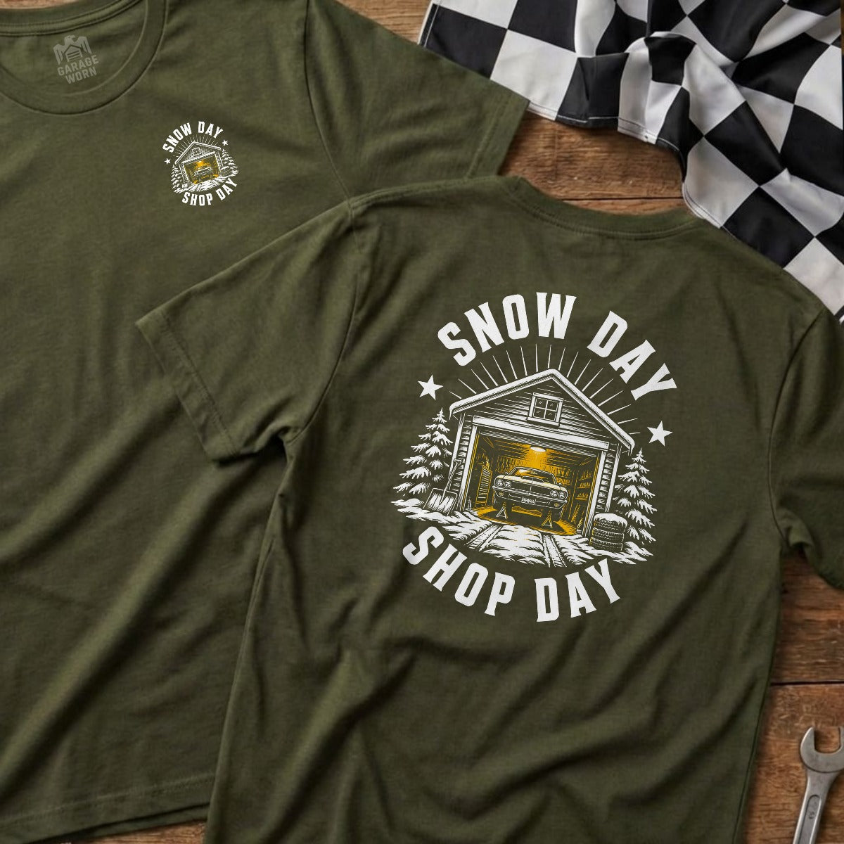 Military Green | Left Chest + Back (refreshed)