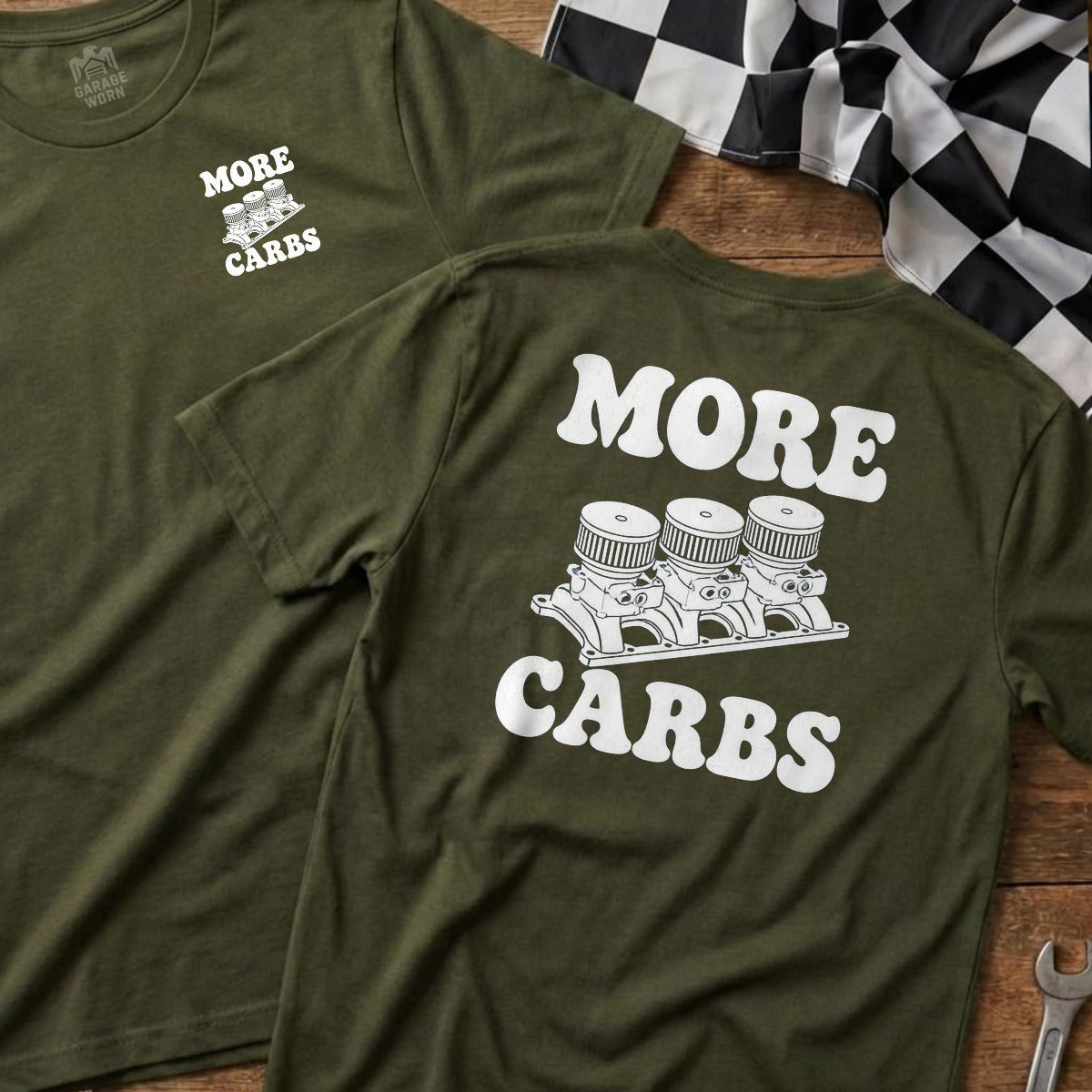 Military Green | Left Chest + Back (refreshed)