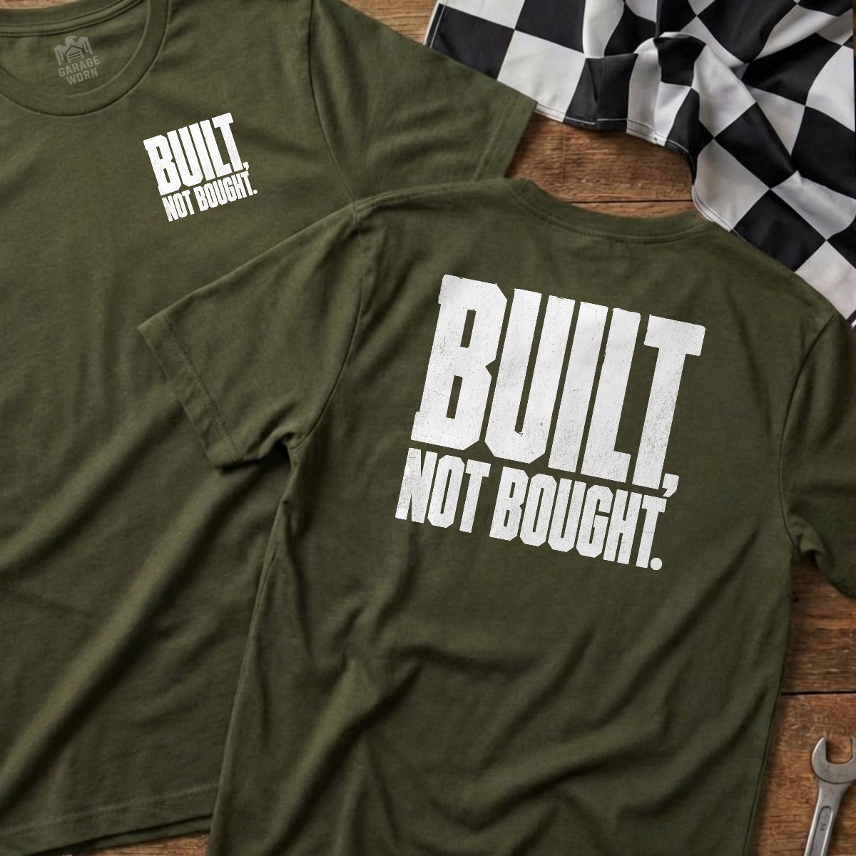 Military Green | Left Chest + Back (refreshed)