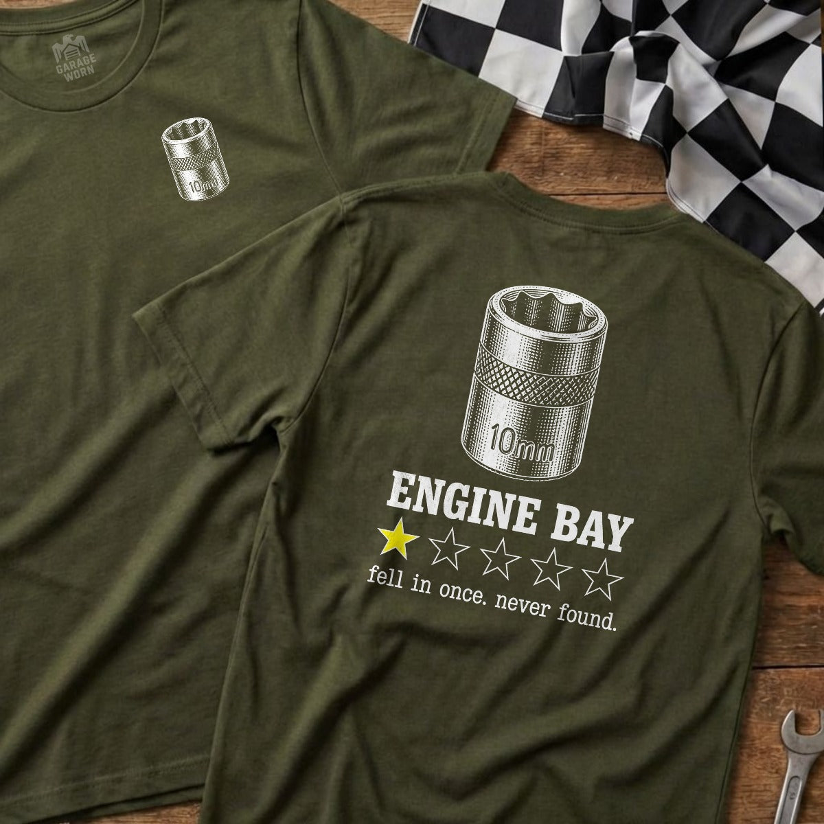 Military Green | Left Chest + Back (refreshed)
