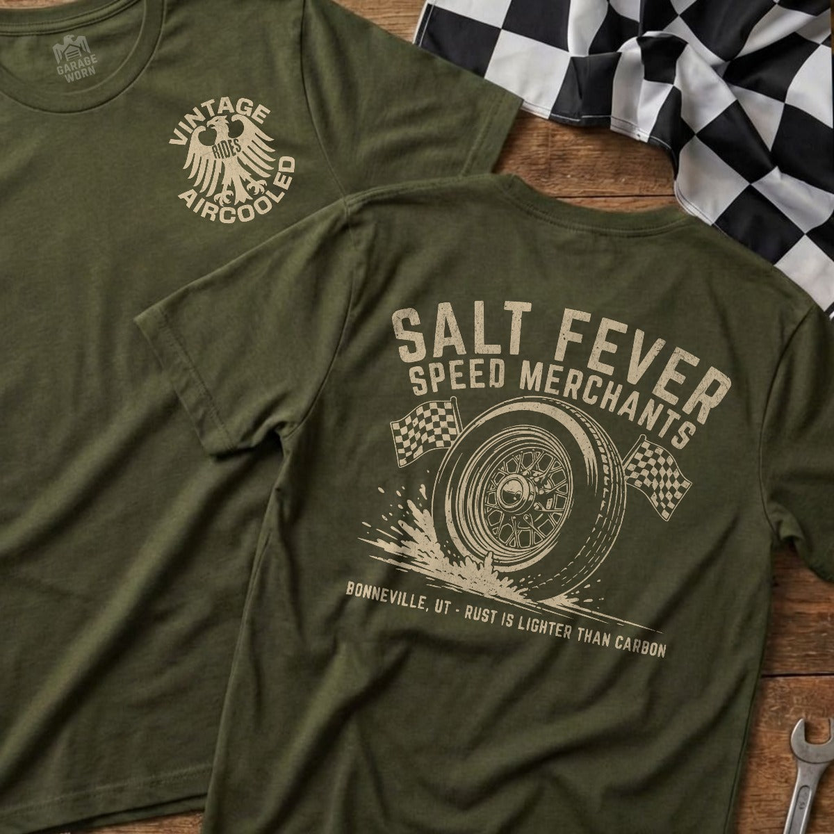 Military Green | Left Chest + Back (refreshed)