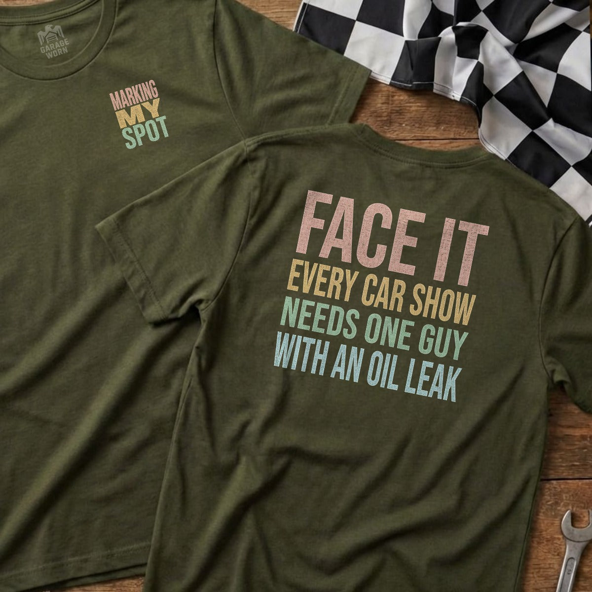 Military Green | Left Chest + Back (refreshed)