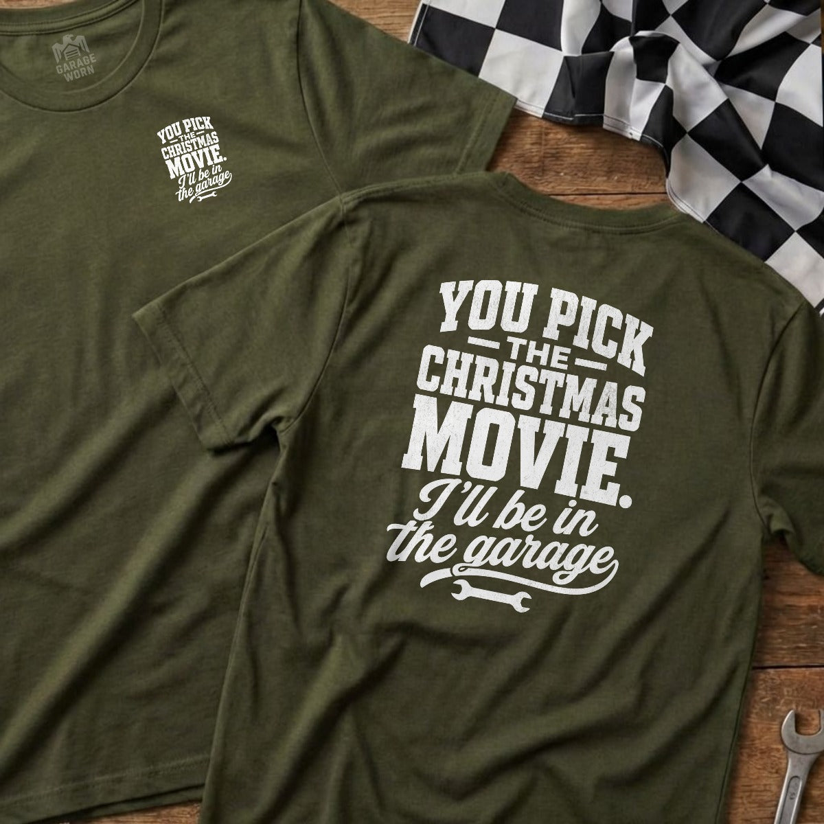 Military Green | Left Chest + Back (refreshed)