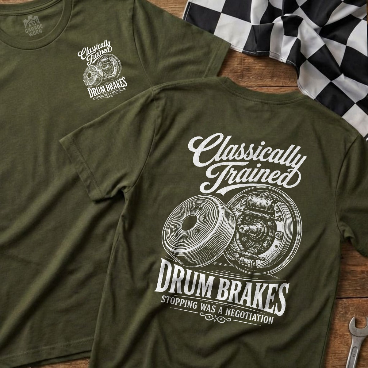 Military Green | Left Chest + Back (refreshed)