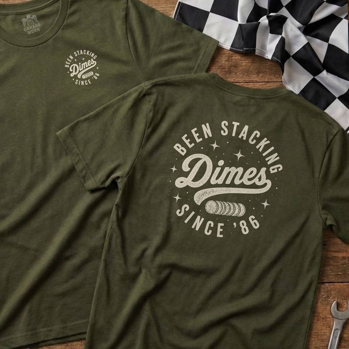 Military Green | Left Chest + Back (refreshed)