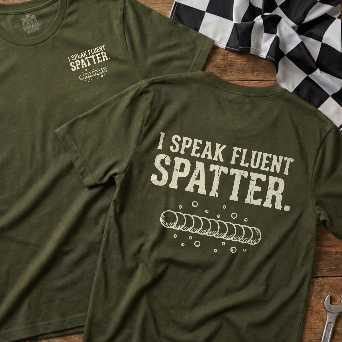 Military Green | Left Chest + Back (refreshed)