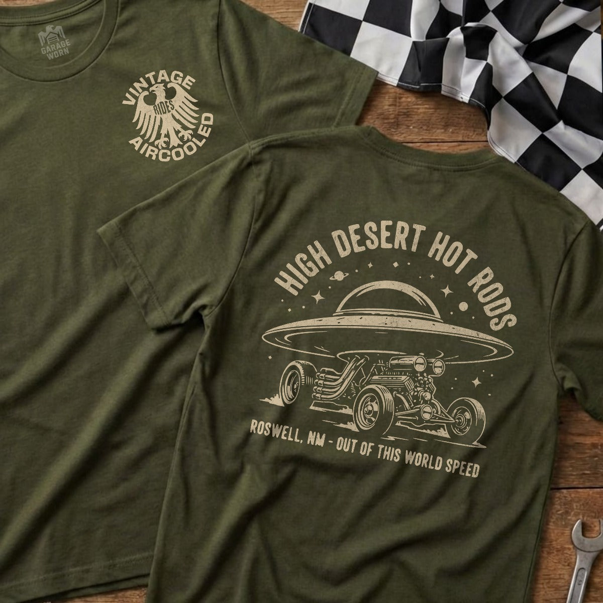 Military Green | Left Chest + Back (refreshed)