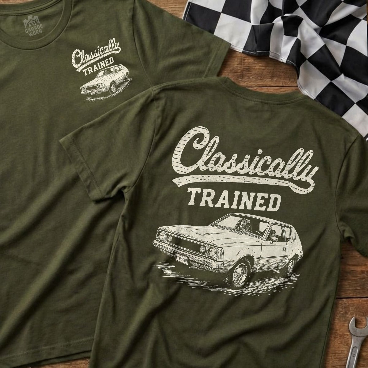 Military Green | Left Chest + Back (refreshed)