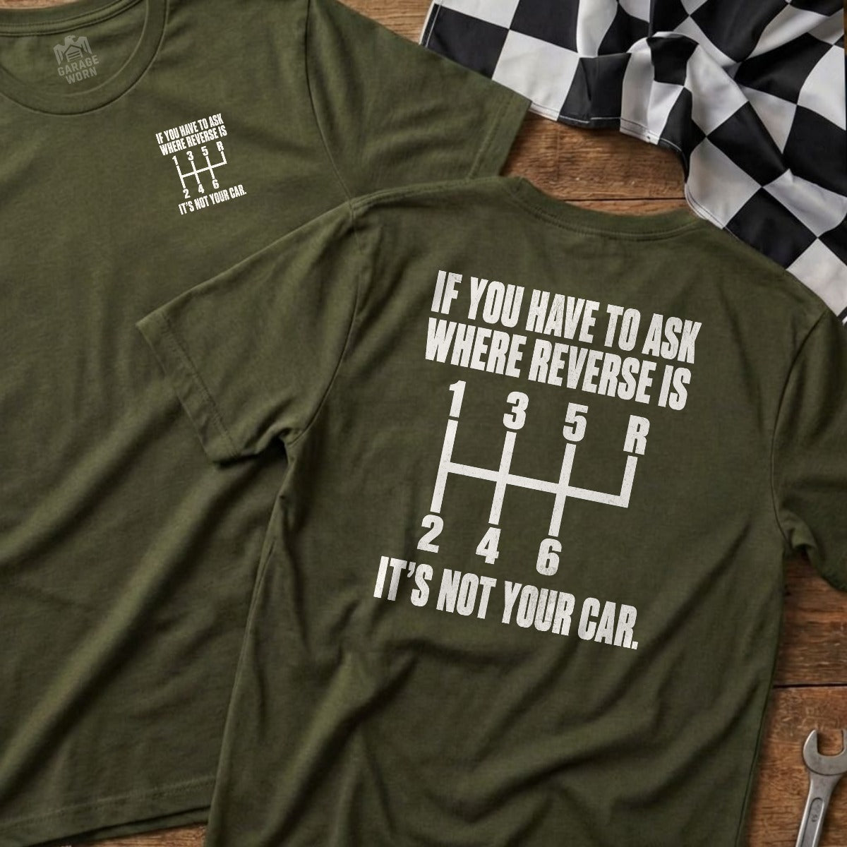 Military Green | Left Chest + Back (refreshed)