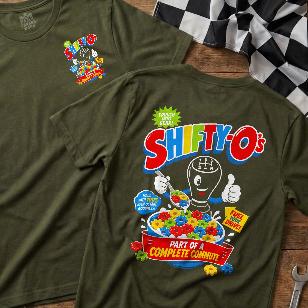 Military Green | Left Chest + Back (refreshed)
