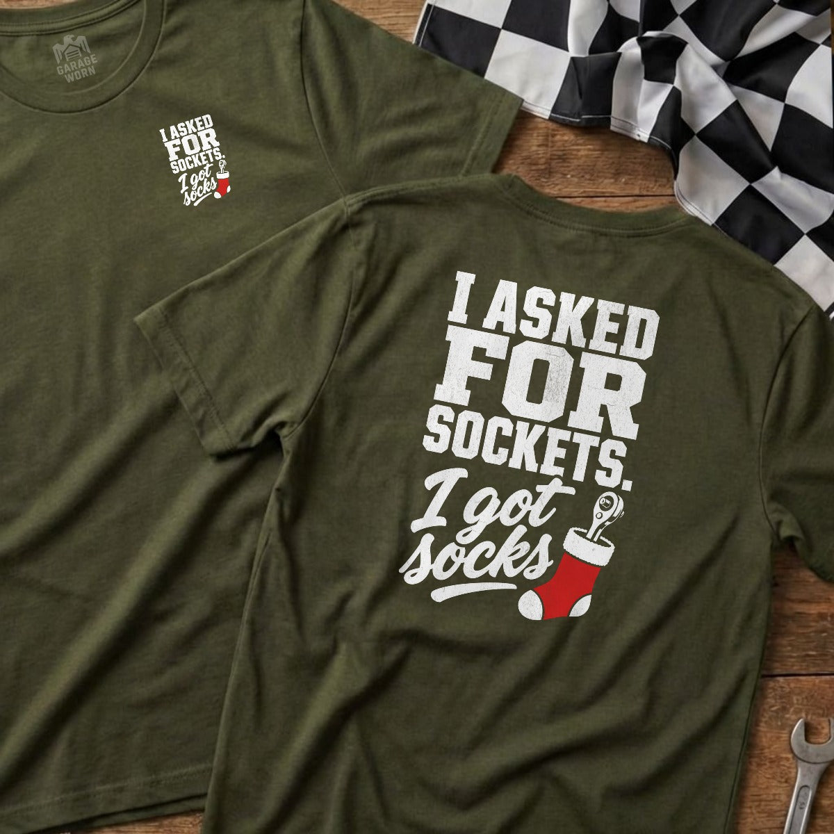 Military Green | Left Chest + Back (refreshed)