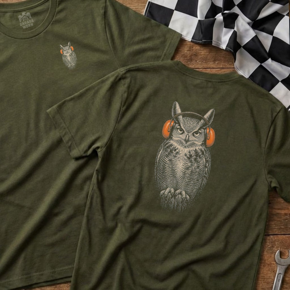 Military Green | Left Chest + Back (refreshed)