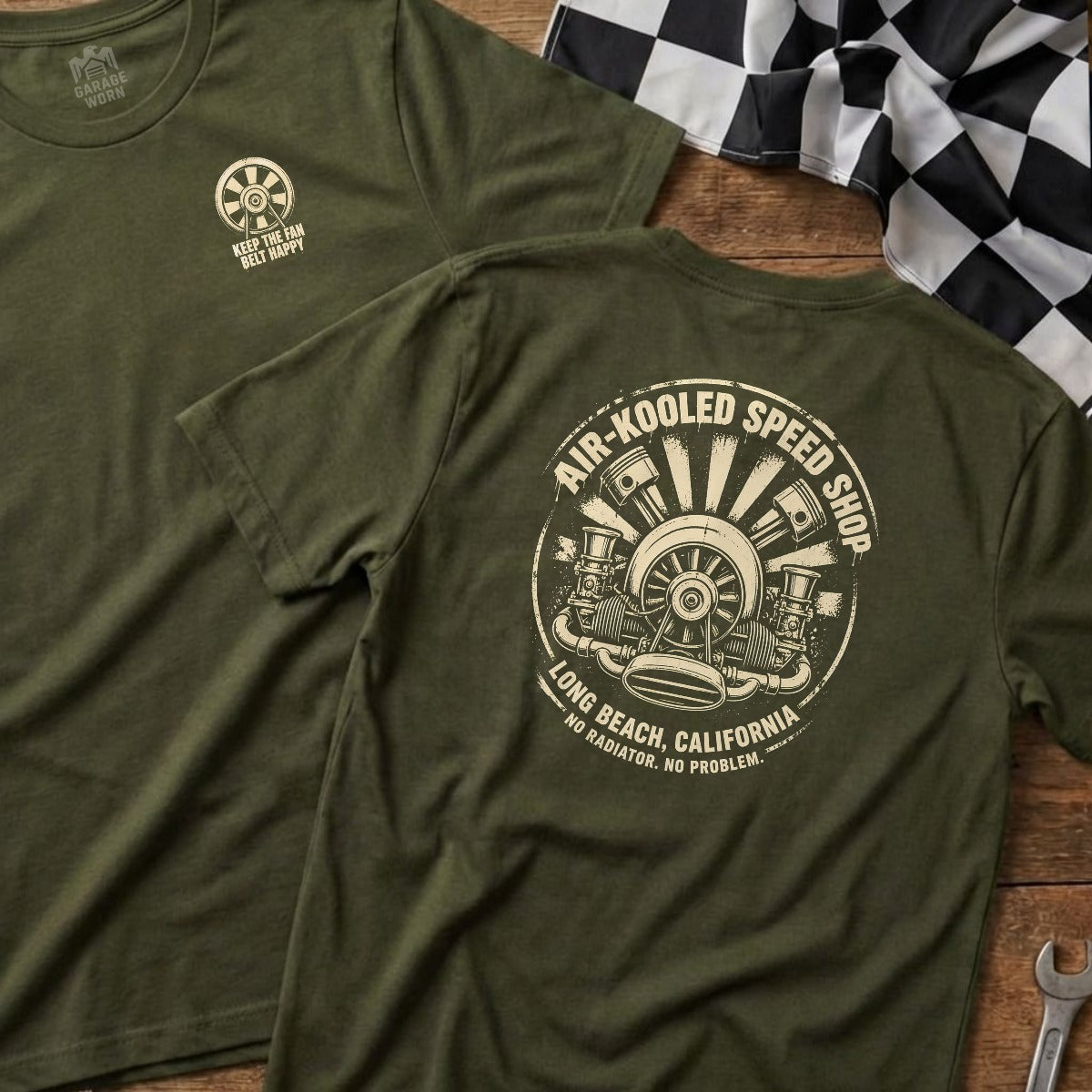 Military Green | Left Chest + Back (refreshed)