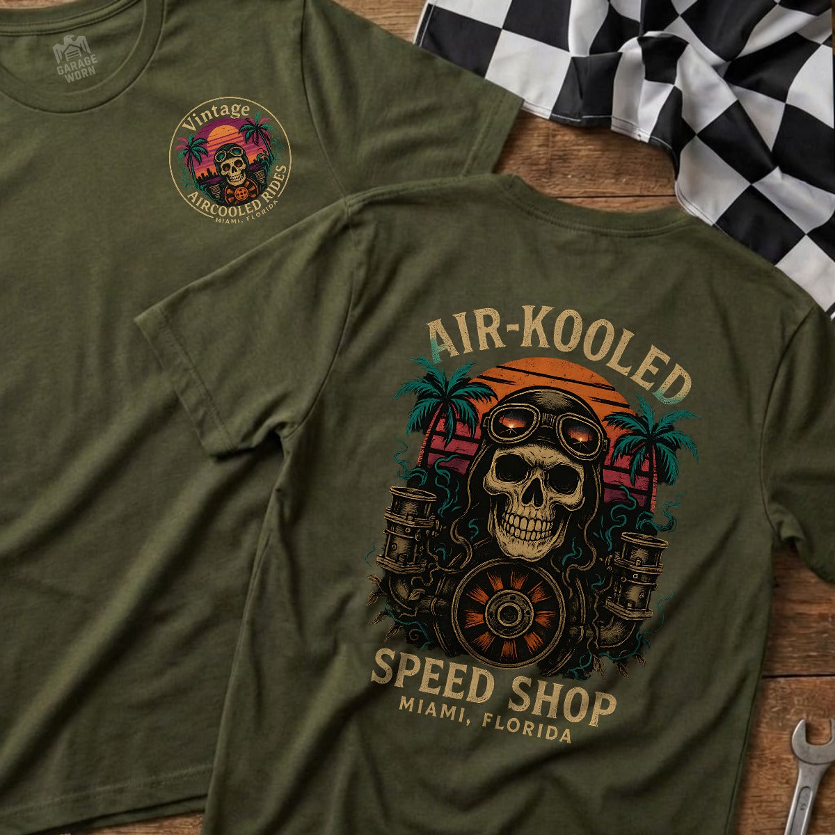 Military Green | Left Chest + Back (refreshed)
