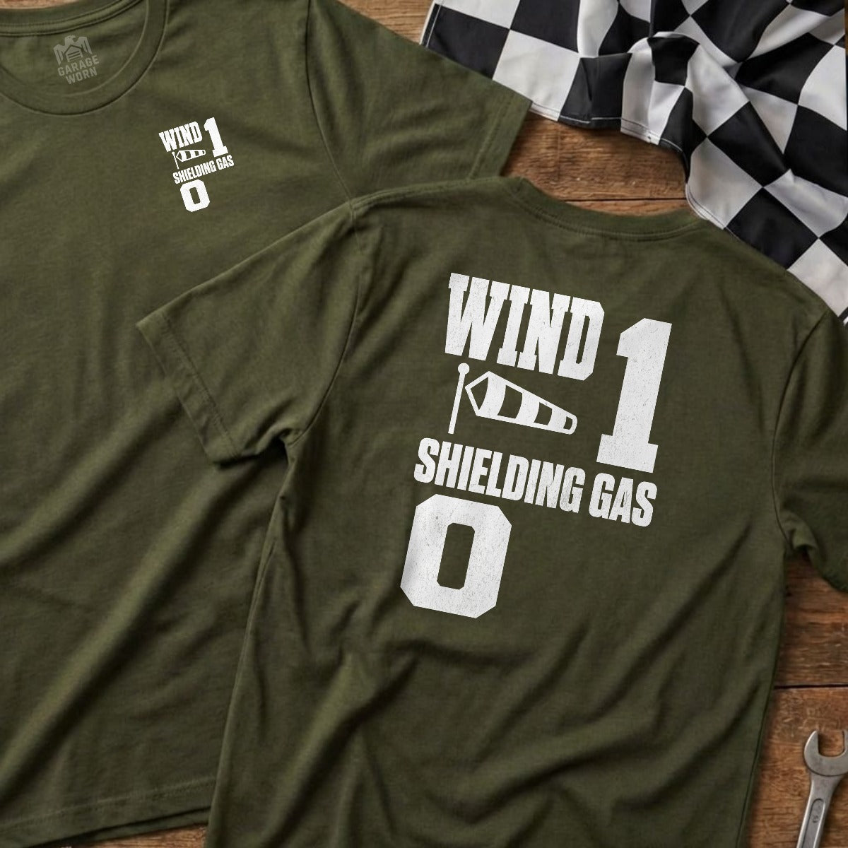 Military Green | Left Chest + Back (refreshed)