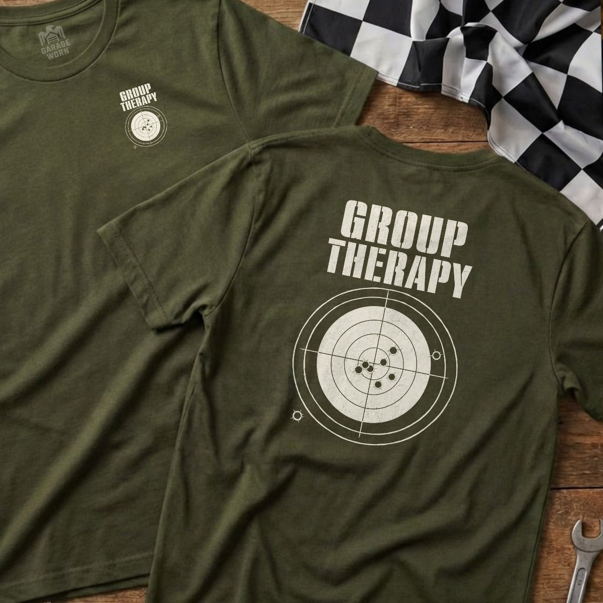 Military Green | Left Chest + Back (refreshed)