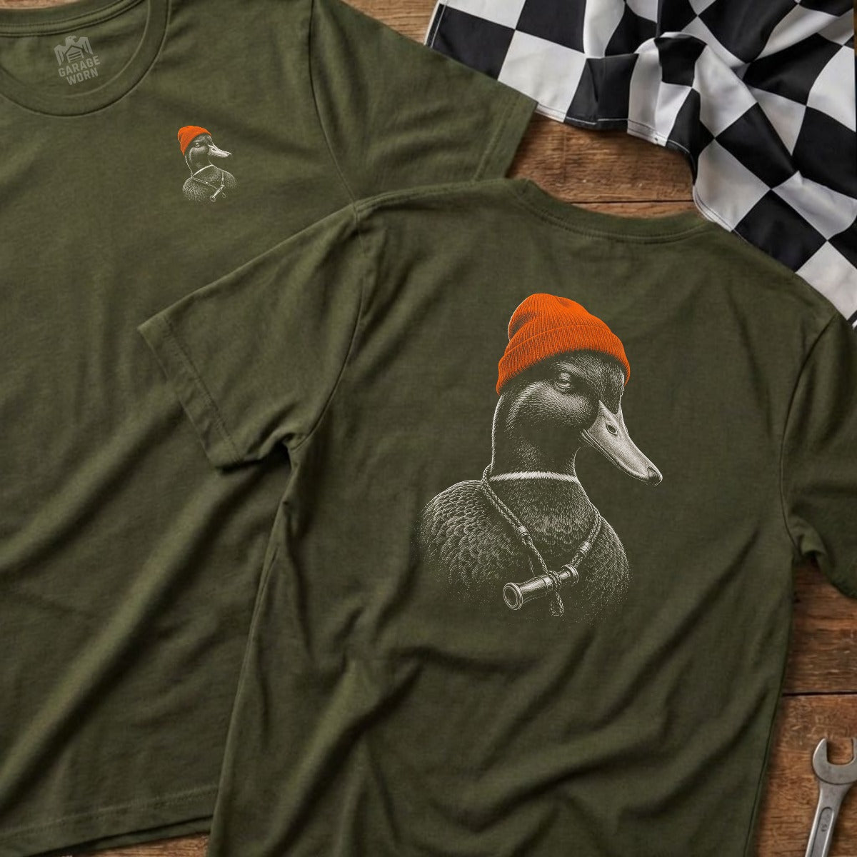 Military Green | Left Chest + Back (refreshed)