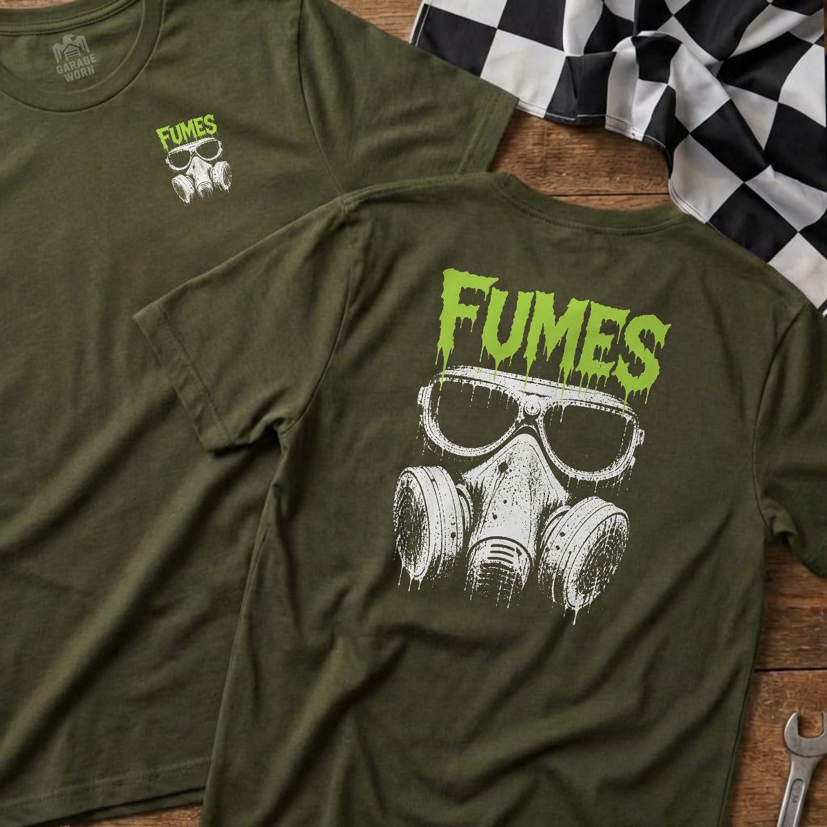 Military Green | Left Chest + Back (refreshed)