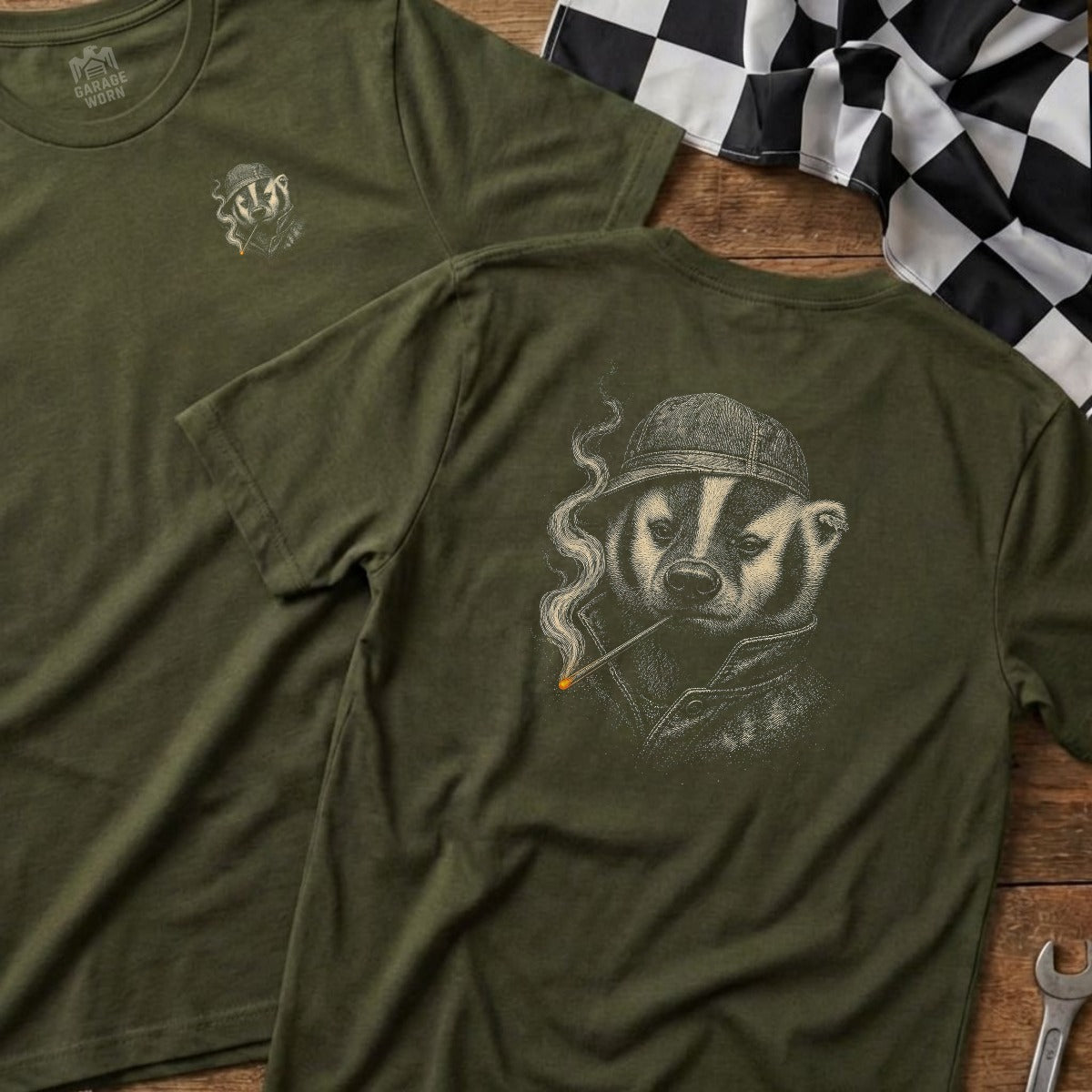 Military Green | Left Chest + Back (refreshed)