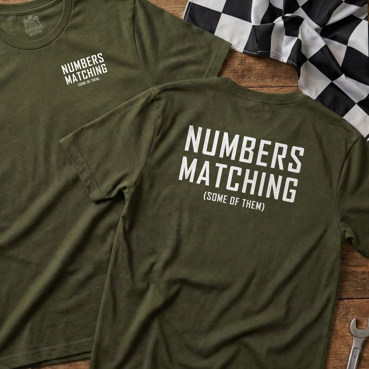 Military Green | Left Chest + Back (refreshed)