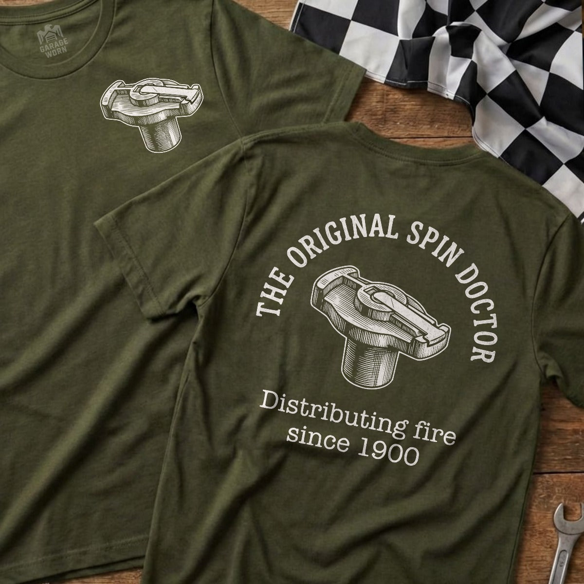 Military Green | Left Chest + Back (refreshed)