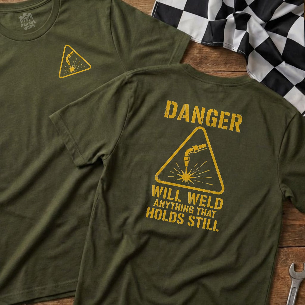 Military Green | Left Chest + Back (refreshed)