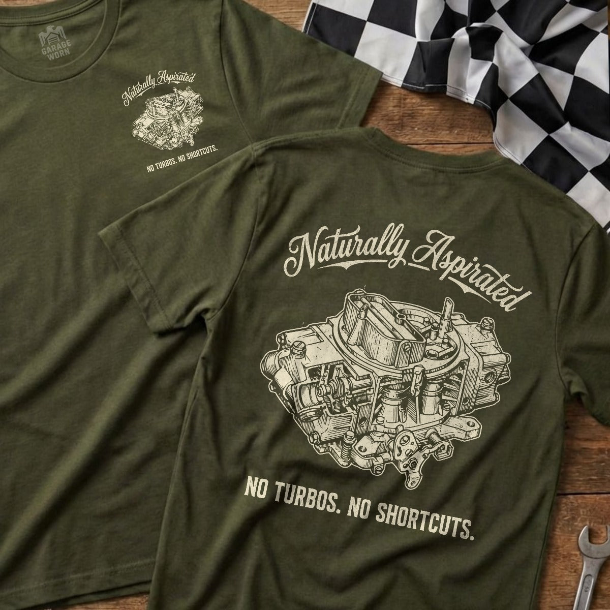 Military Green | Left Chest + Back (refreshed)