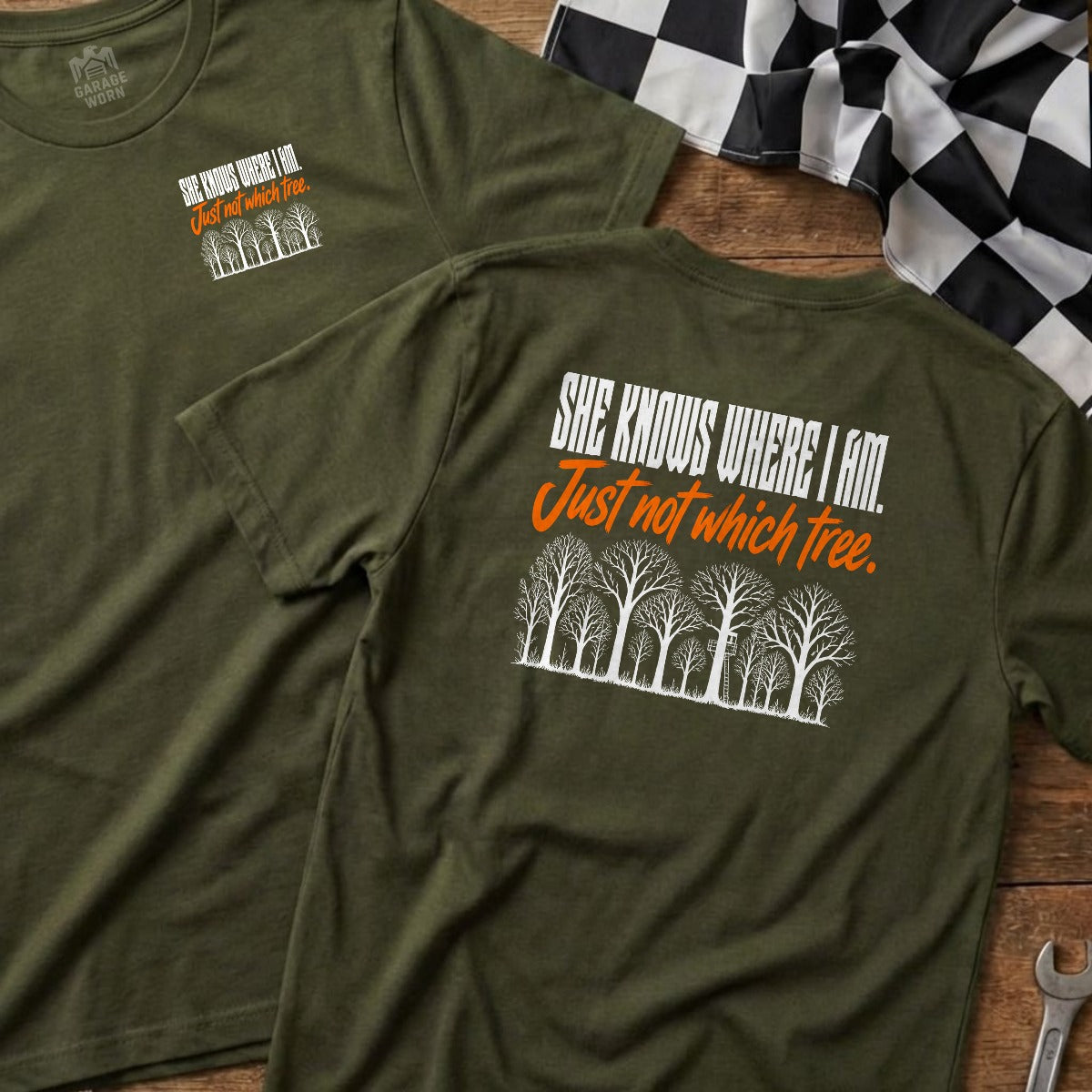 Military Green | Left Chest + Back (refreshed)
