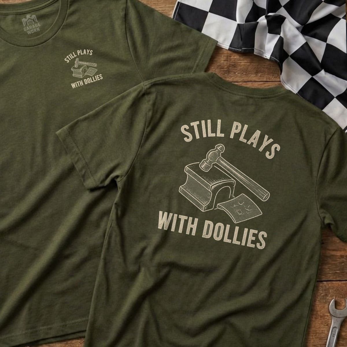 Military Green | Left Chest + Back (refreshed)