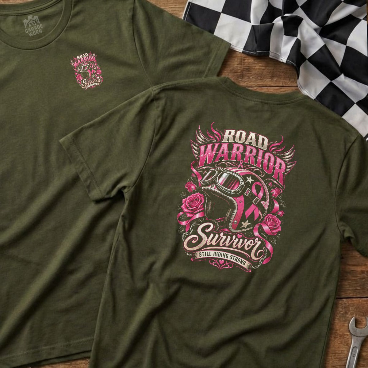 Military Green | Left Chest + Back (refreshed)