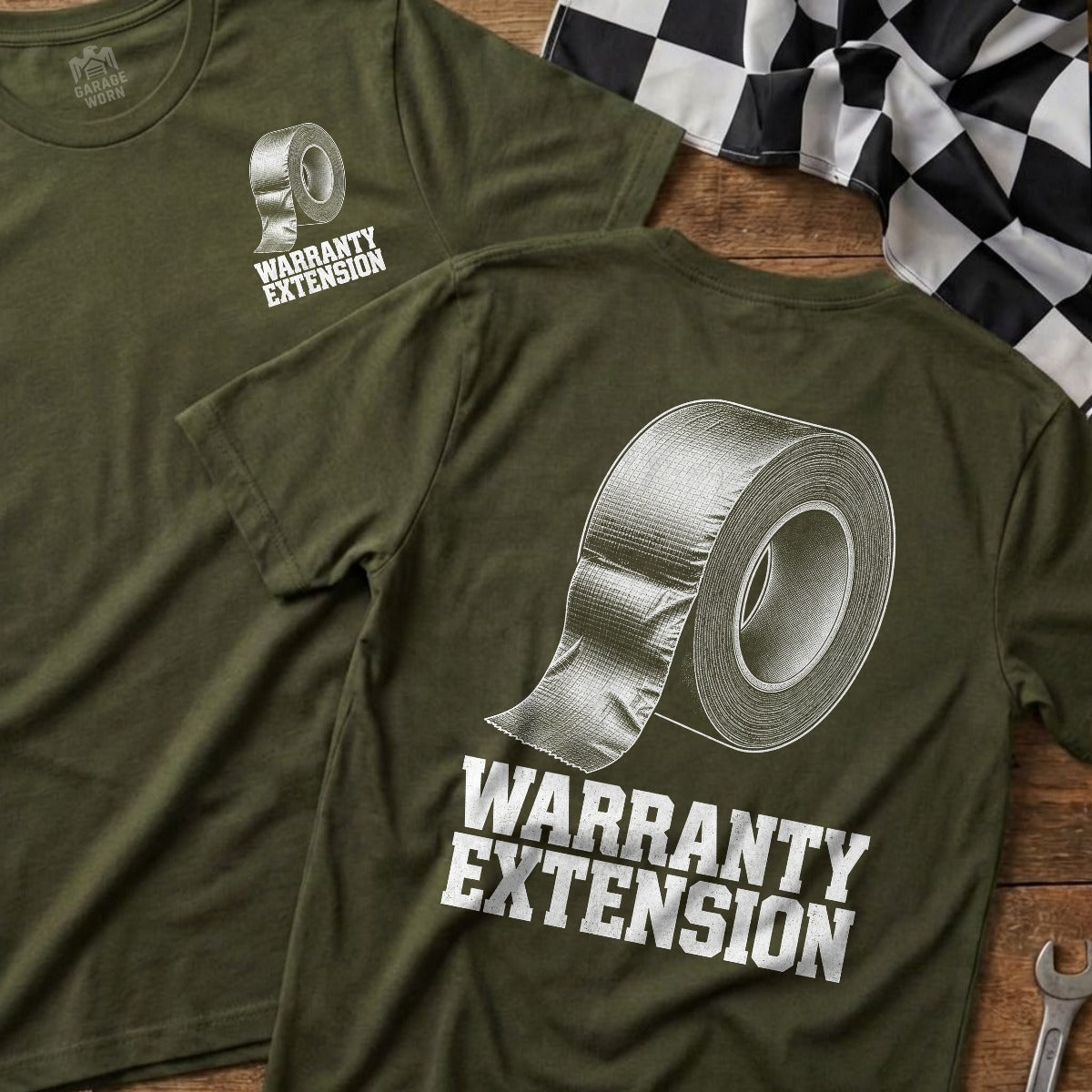 Military Green | Left Chest + Back (refreshed)