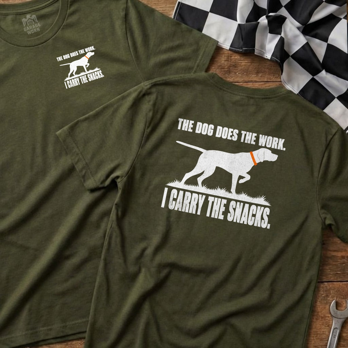 Military Green | Left Chest + Back (refreshed)
