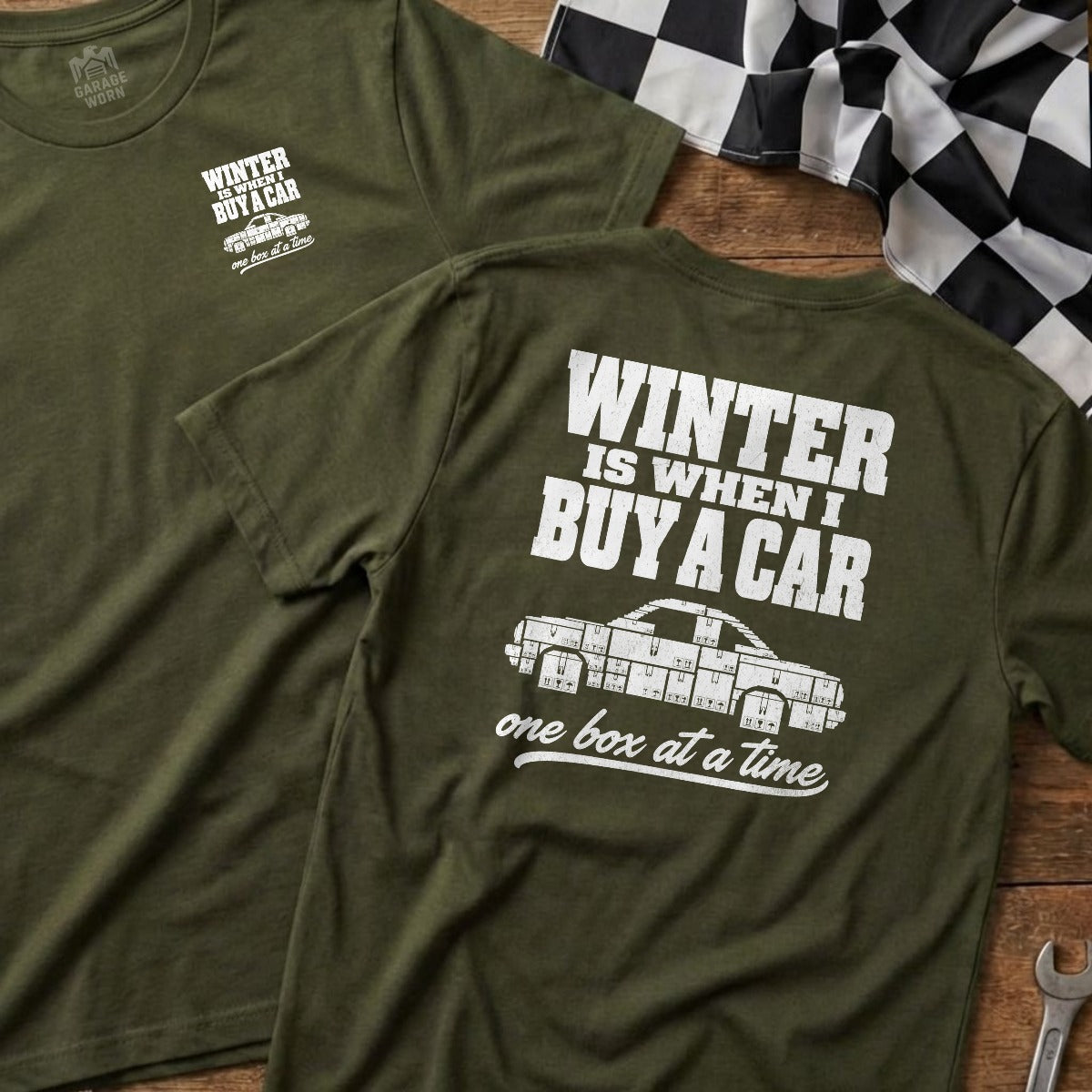 Military Green | Left Chest + Back (refreshed)