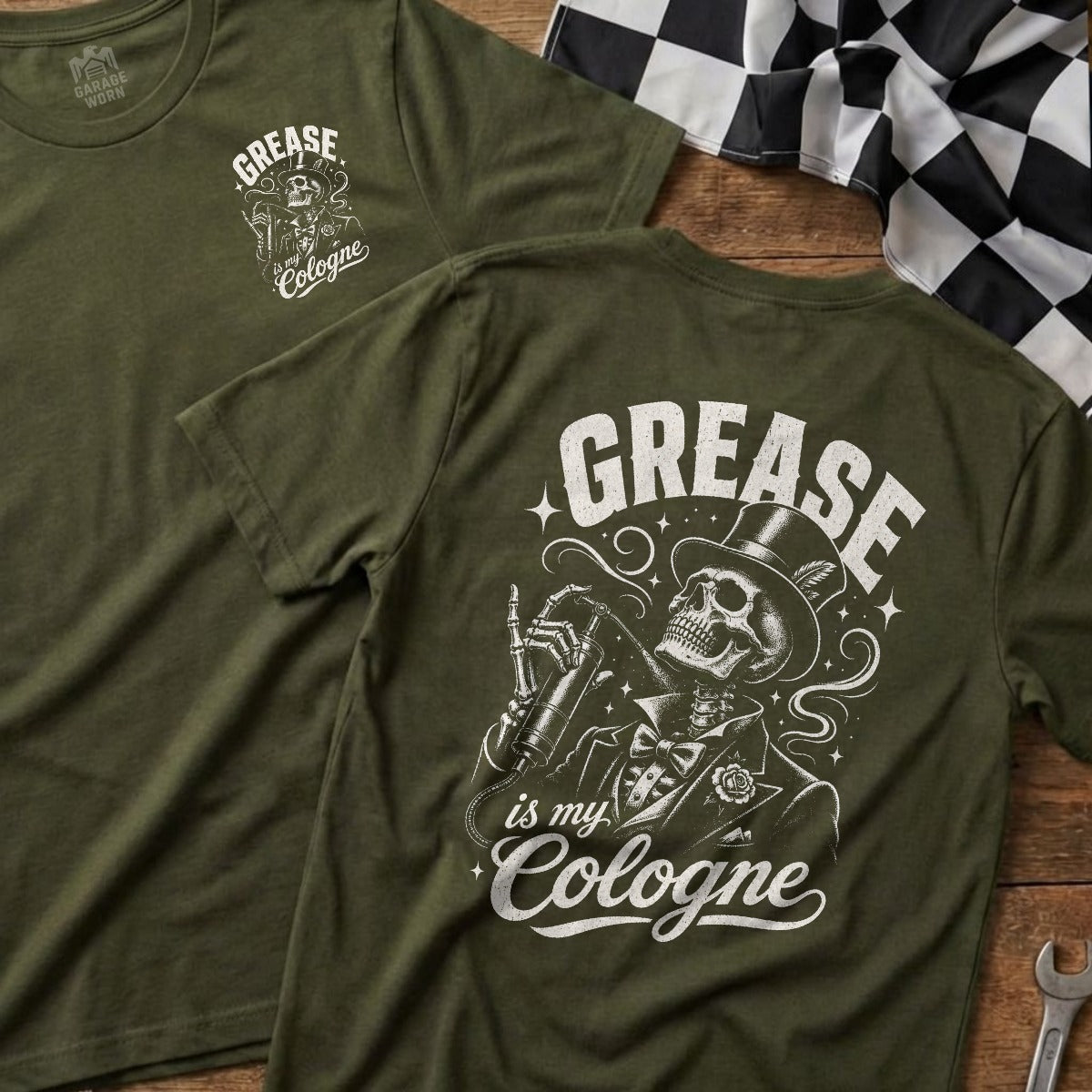 Military Green | Left Chest + Back (refreshed)