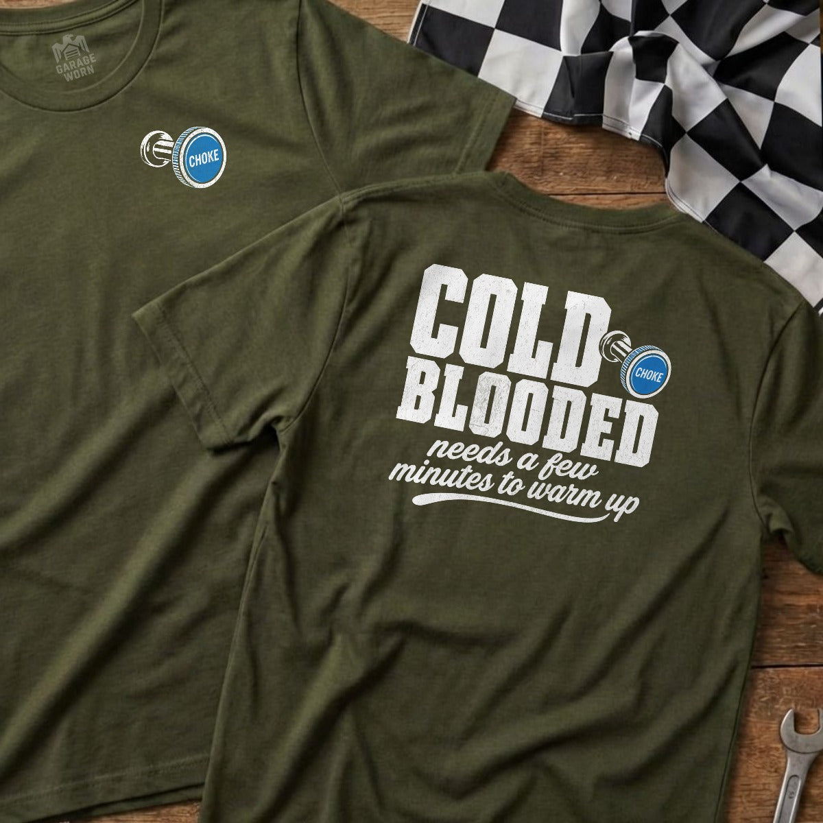 Military Green | Left Chest + Back (refreshed)